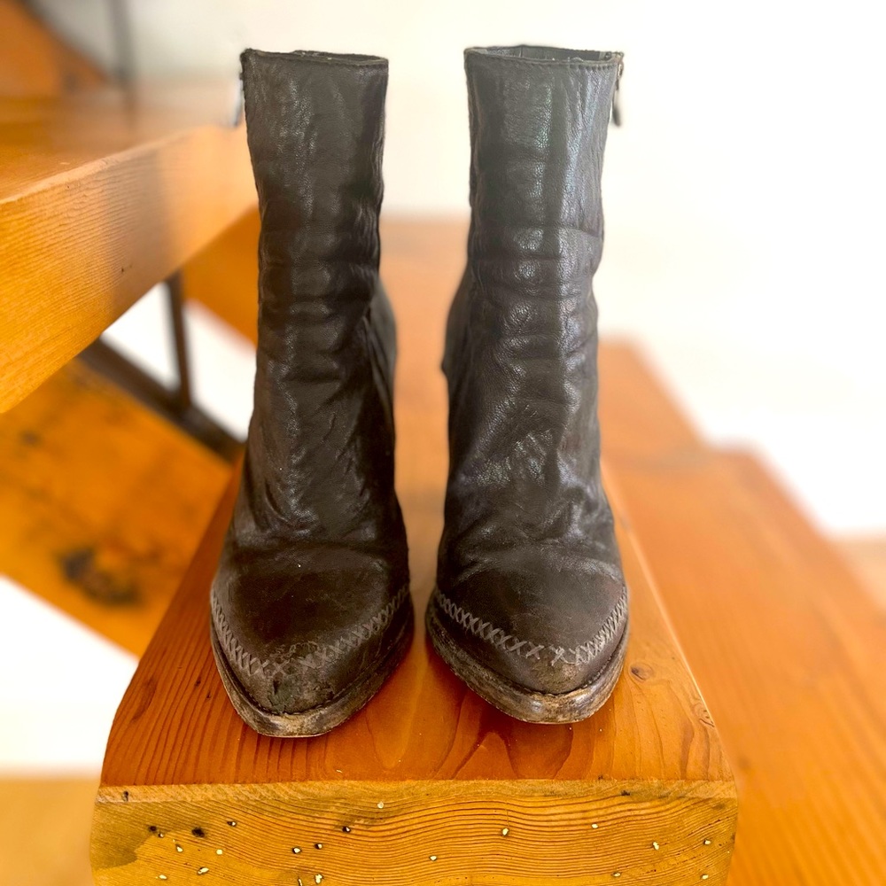 Freepeople leather boots!